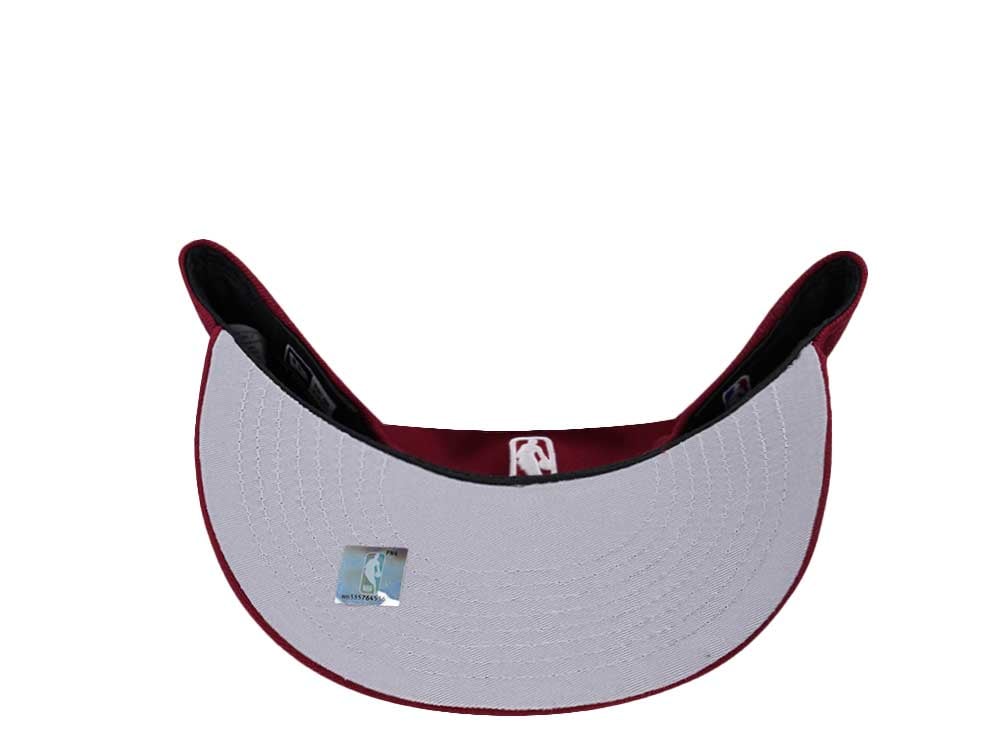 New Era Atlanta Hawks Maroon Classic Edition 9Fifty Snapback Cap