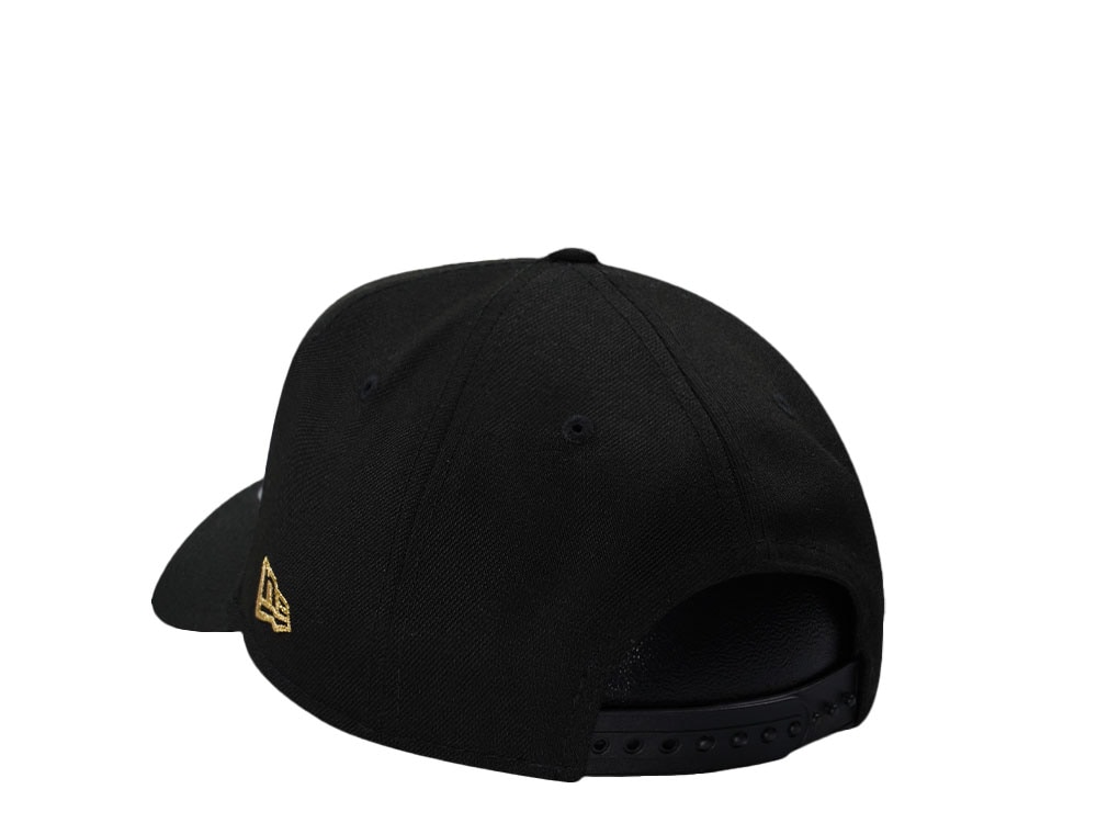New Era Oakland Athletics World Series 1989 Black Gold 9Forty A Frame Snapback Cap