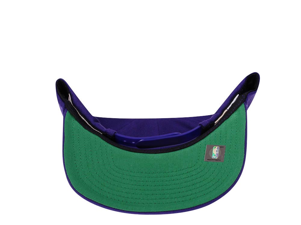Mitchell & Ness Utah Jazz Hardwood Classics Purple Snapback Cap
