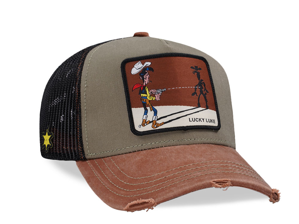 Capslab Lucky Luke Trucker Snapback Cap