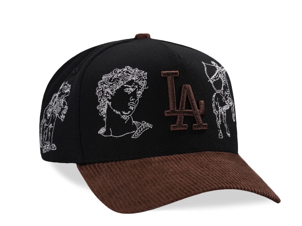 New Era Los Angeles Dodgers Mythical Black Two Tone Edition 9Forty A Frame Snapback Cap