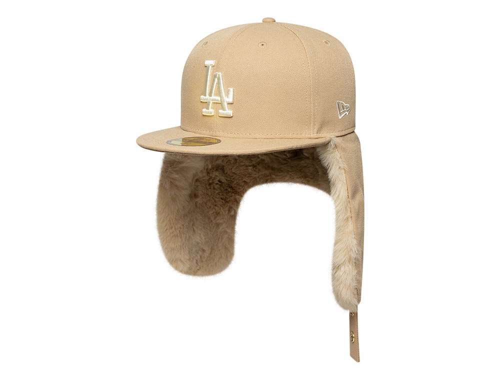 New Era Los Angeles Dodgers World Series 1981 Camel Prime Edition 59Fifty Dogear Fitted Cap