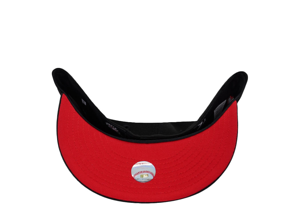 New Era Anaheim Angels Red Detail Prime Edition 59Fifty Fitted Cap