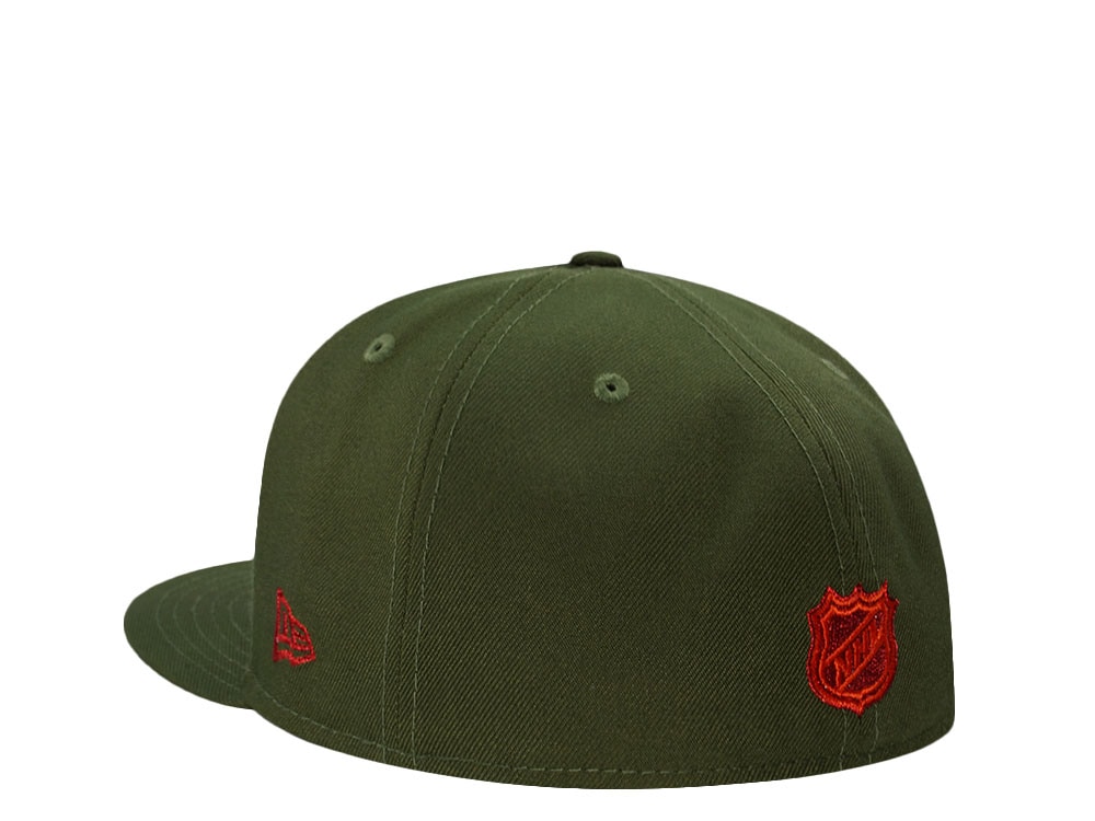 New Era Philadelphia Flyers 50th Anniversary Green Prime Edition 59Fifty Fitted Cap