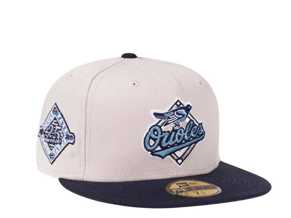 New Era Baltimore Orioles 25th Anniversary Iced Stone Edition 59Fifty Fitted Cap