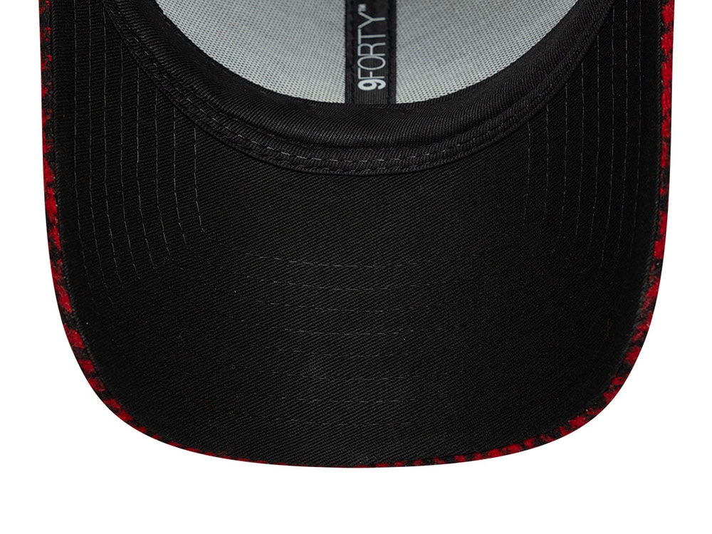 New Era Ac Milan Houndstooth Red Edition 9Forty Adjustable Cap