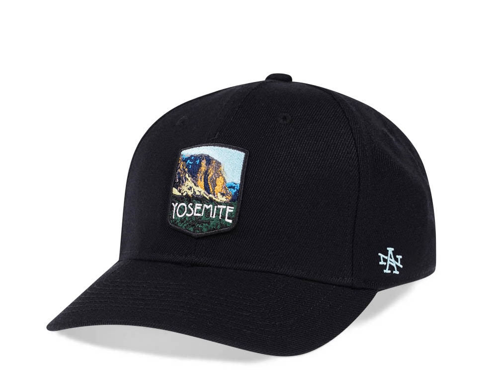 American Needle Yosemite National Park Black Snapback Cap