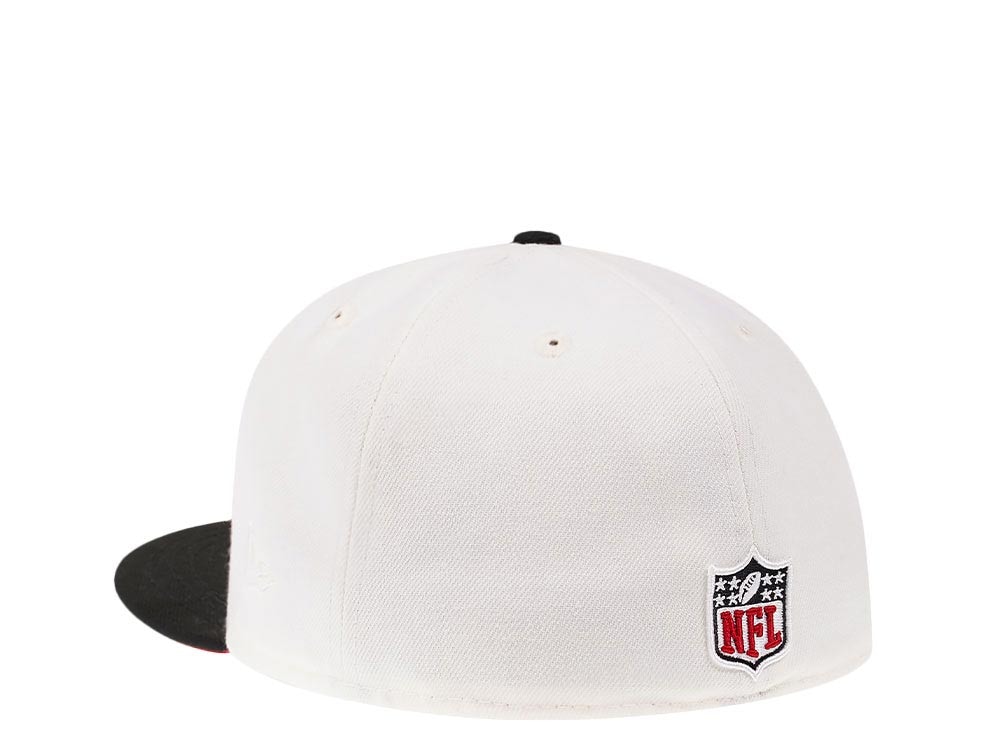 New Era Tampa Bay Buccaneers 30th Anniversary Cream Dome Edition 59Fifty Fitted Cap