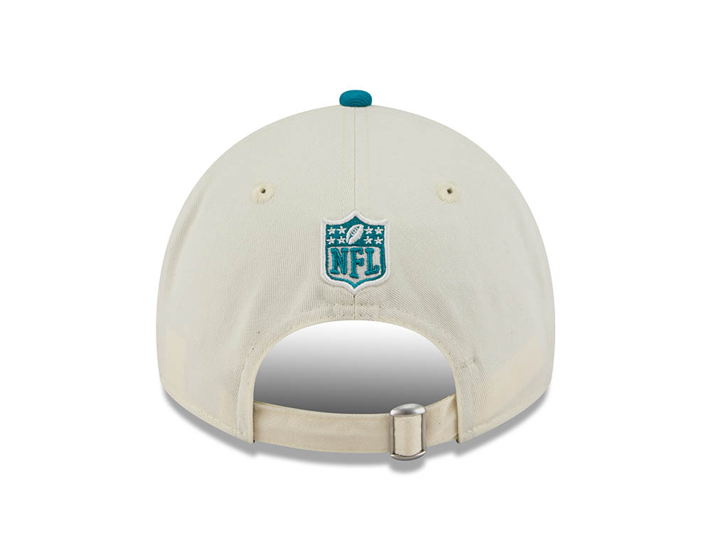 New Era Jacksonville Jaguars 2025 Draft Edition 9Twenty A Frame Strapback Cap