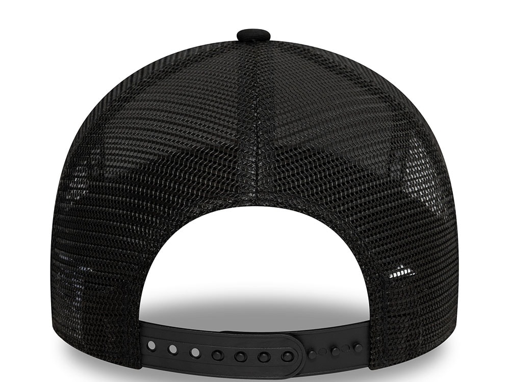 New Era Newcastle United Fc Core Black Prime Edition 9Forty A Frame Trucker Snapback Cap