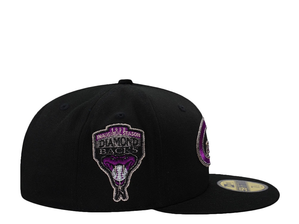 New Era Arizona Diamondbacks X Black Prime Edition 59Fifty Fitted Cap