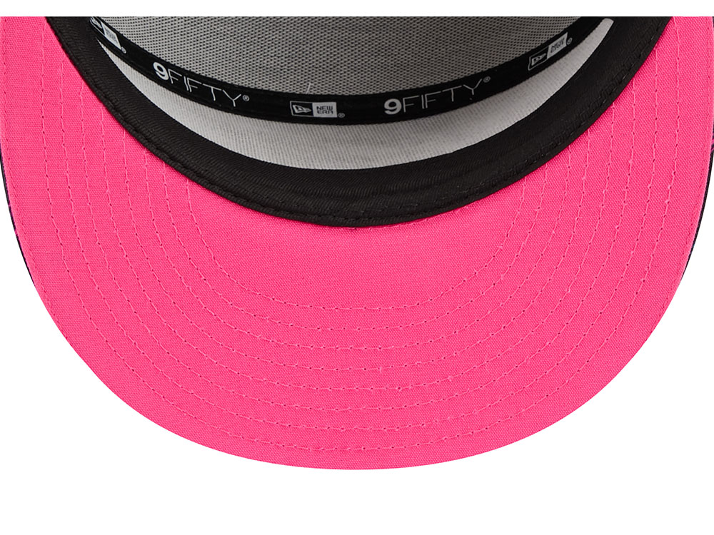 New Era Miami Dolphins Crucial Catch 2026 Black Edition 9Fifty Split Panel Snapback Cap