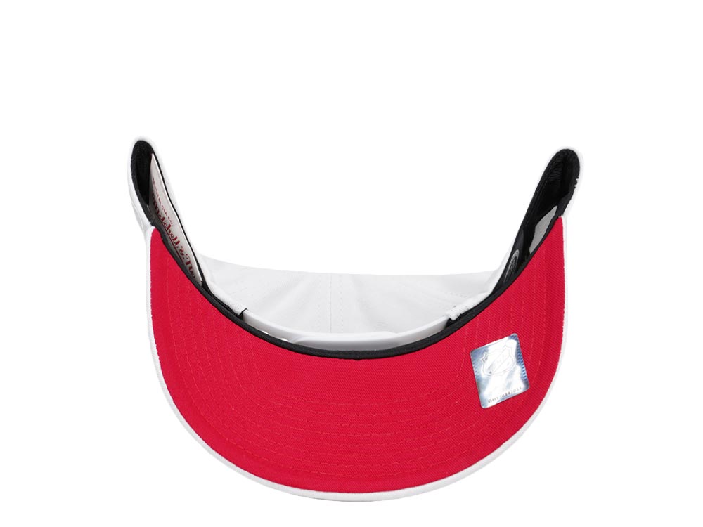 Mitchell & Ness Carolina Hurricanes All in Pro White Snapback Cap