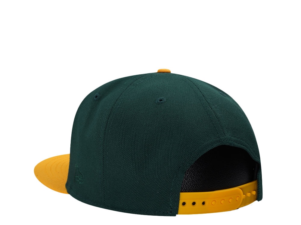 New Era Oakland Athletics World Series 1989 Dark Green Two Tone Edition 9Fifty Snapback Cap