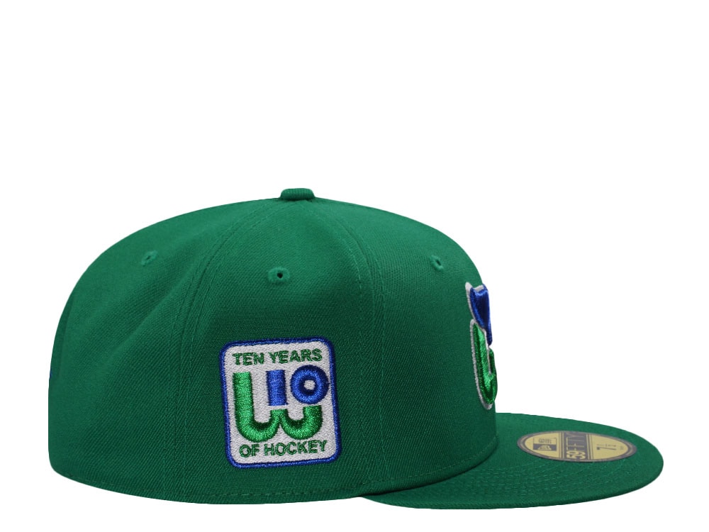 New Era Hartford Whalers 10th Anniversary Green Edition 59Fifty Fitted Cap