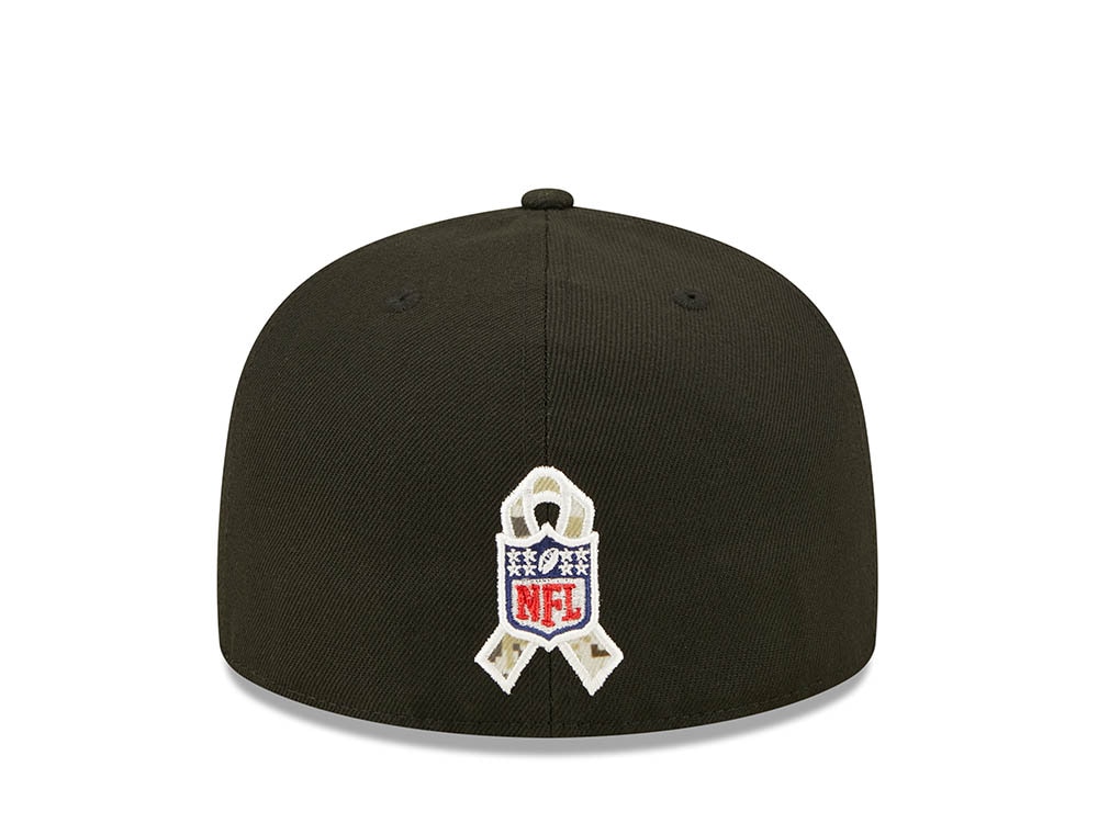 New Era Detroit Lions Salute to Service 2022 Fitted 59Fifty Cap
