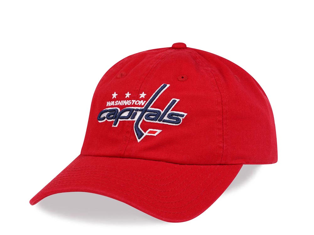 American Needle Washington Capitals Red Casual Strapback Cap