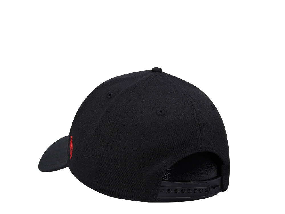 47Brand Boston Red Sox Black MVP Snapback Cap