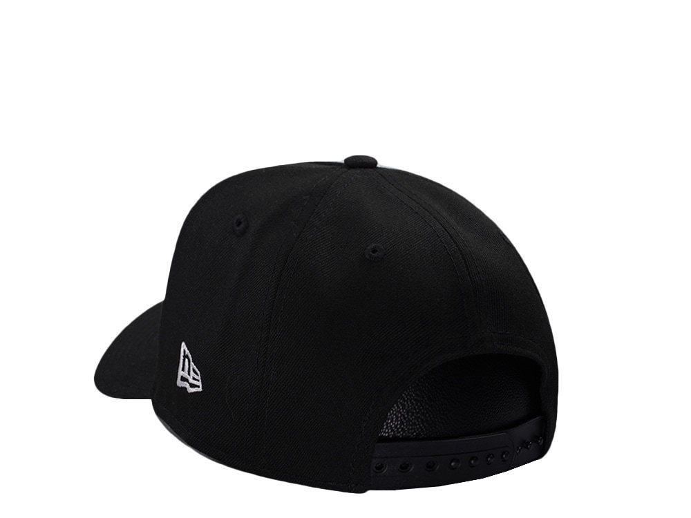 New Era Detroit Lions Helmet Black Prime Edition 9Forty A Frame Snapback Cap