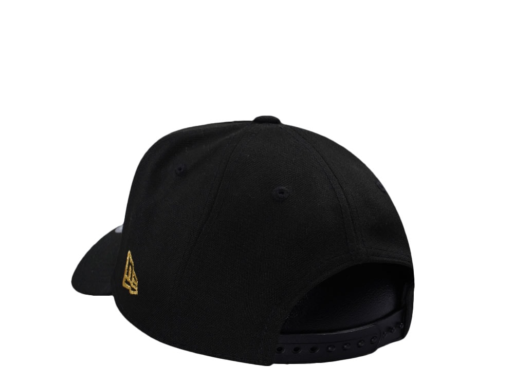 New Era Chicago Blackhawks Stadium Patch Black Prime Edition 9Forty A Frame Snapback Cap