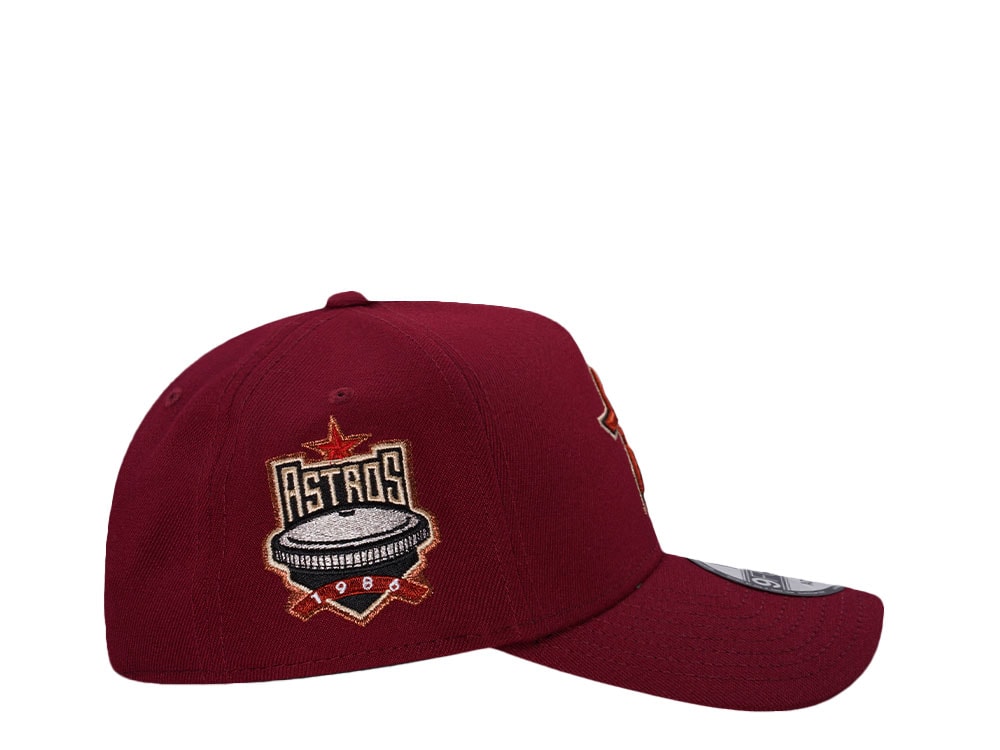 New Era Houston Astros Astros Dome Brick Prime Edition 9Forty A Frame Snapback Cap