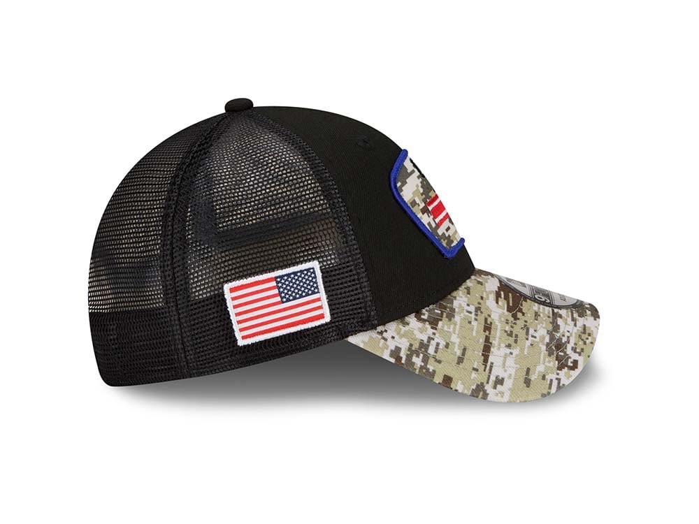 New Era New York Giants Salute to Service 21 9Forty Trucker Snapback Cap