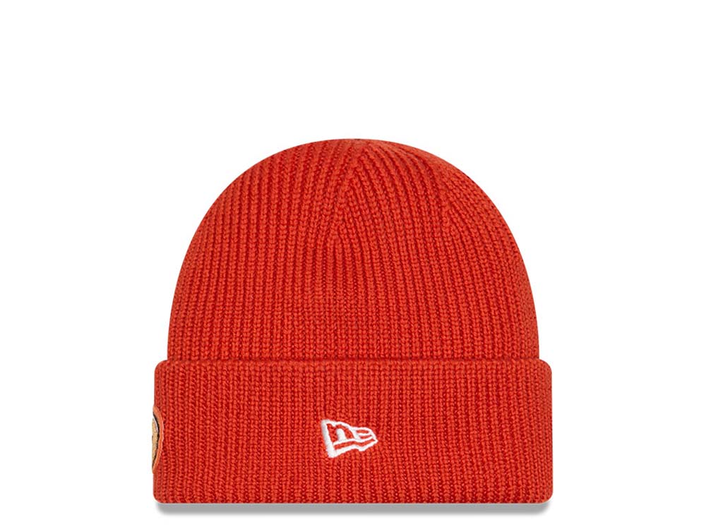 New Era Anaheim Ducks Skull Knit Orange Mössor