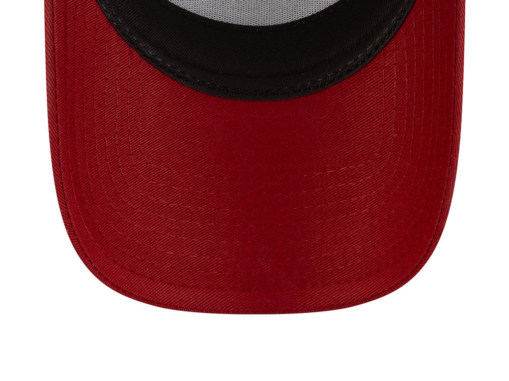 New Era AS Roma Tonal Maroon Edition 9Forty A Frame Trucker Snapback Cap