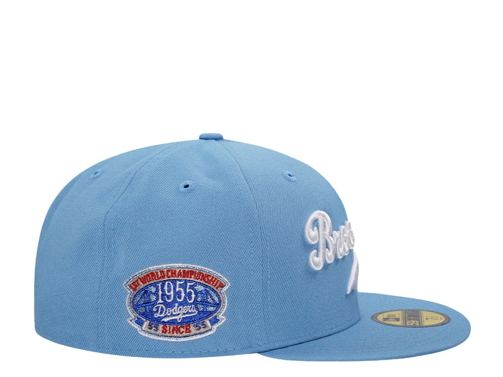 New Era Brooklyn Dodgers 1st World Champions Fresh Blue Prime Edition 59Fifty Fitted Cap