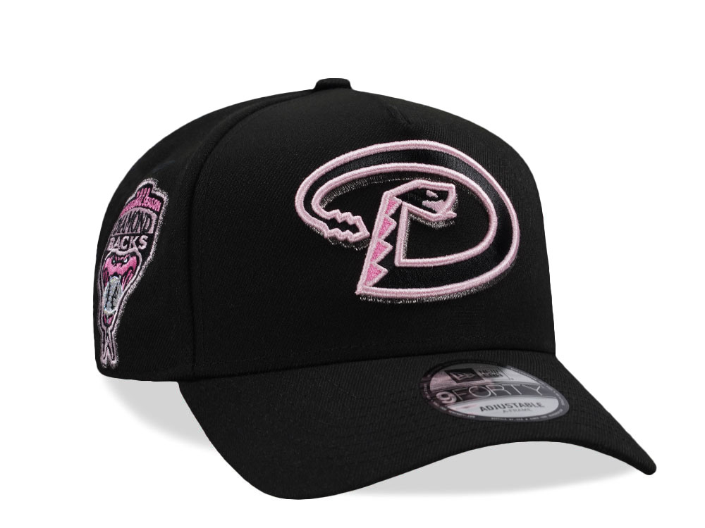 New Era Arizona Diamondbacks Inaugural Season 1998 Pink Detail Prime Edition 9Forty A Frame Snapback Cap