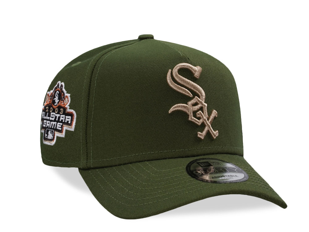 New Era Chicago White Sox All Star Game 2003 Rifle Green Prime Edition 9Forty A Frame Snapback Cap