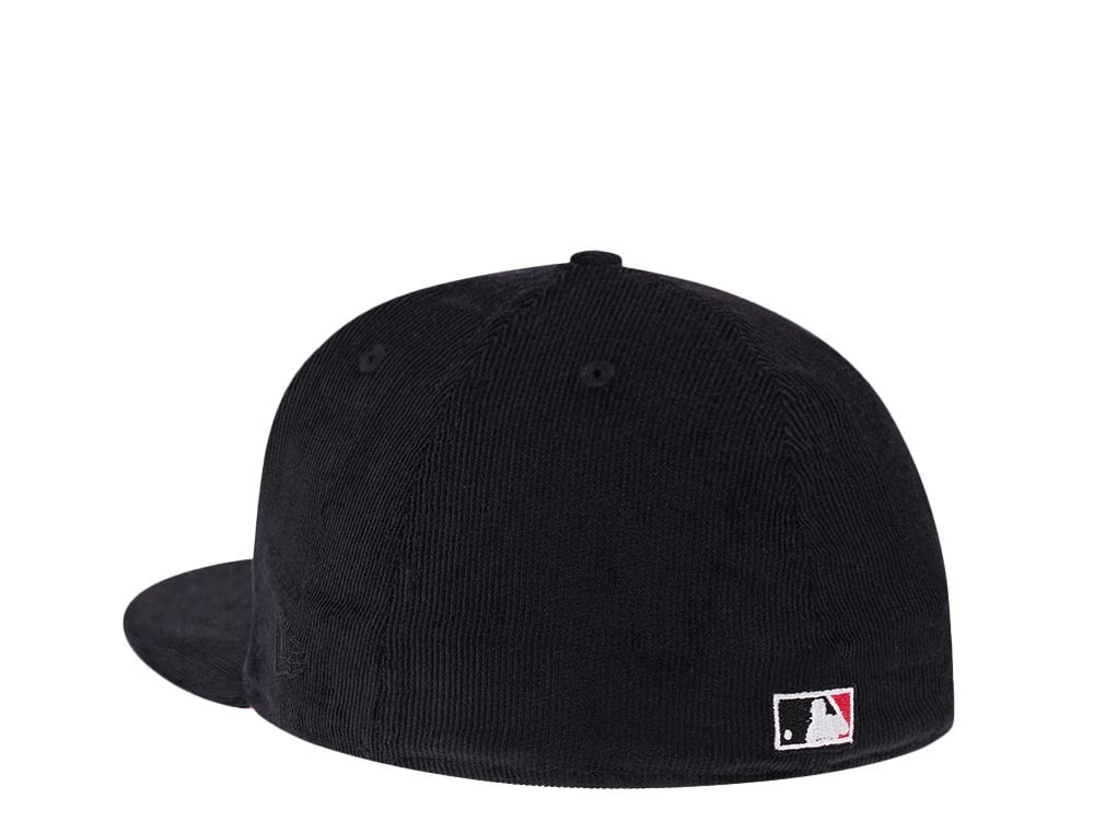 New Era Colorado Rockies 20th Anniversary Black Lava Cordroy Edition 59Fifty Fitted Cap