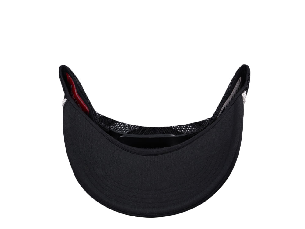 American Needle Pontiac Talladega Black Trucker Snapback Cap