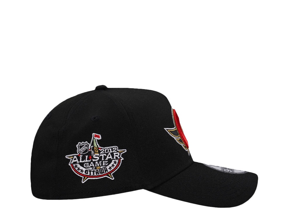 New Era Ottawa Senators All Star Game 2012 Black Edition 9Forty A Frame Snapback Cap
