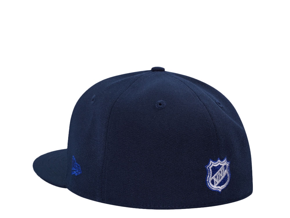 New Era Anaheim Ducks 10th Anniversary Ocean Metallic Prime Edition 59Fifty Fitted Cap