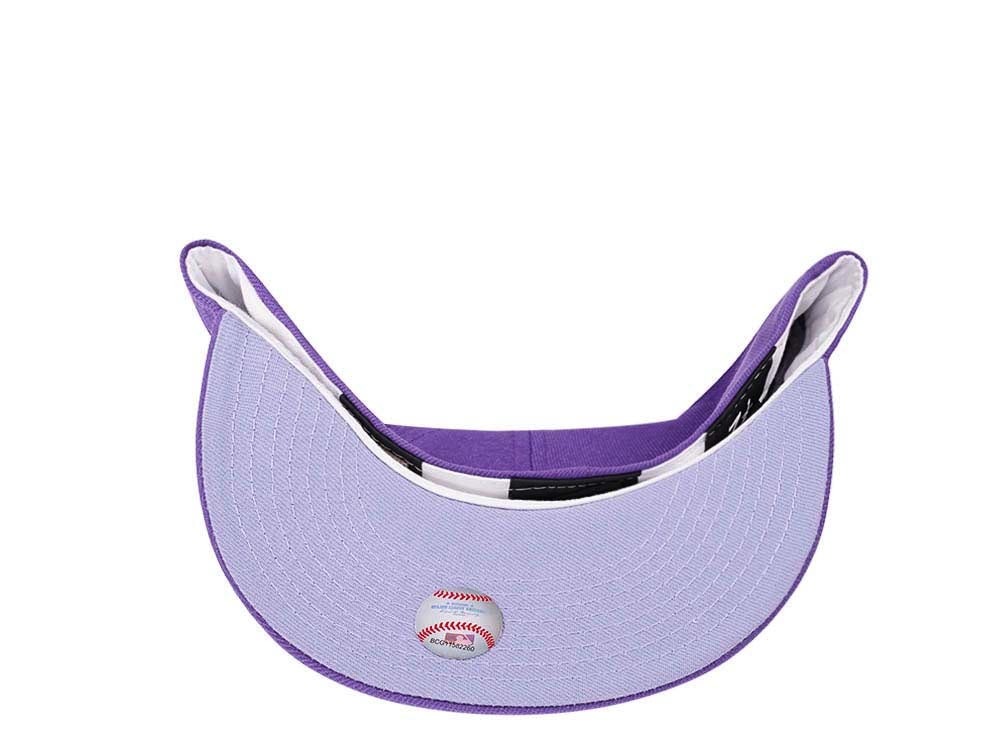 New Era Colorado Rockies 25th Anniversary Purple Infusion Edition 59Fifty Fitted Cap