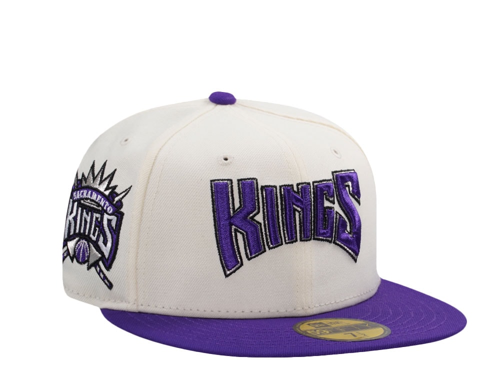 New Era Sacramento Kings Chrome Two Tone Edition 59Fifty Fitted Cap