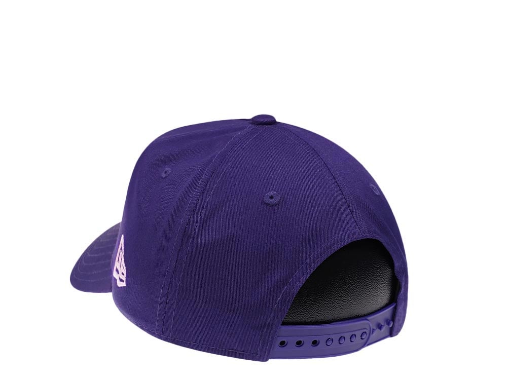 New Era New York Yankees Purple Pink Edition 9Forty A Frame Snapback Cap