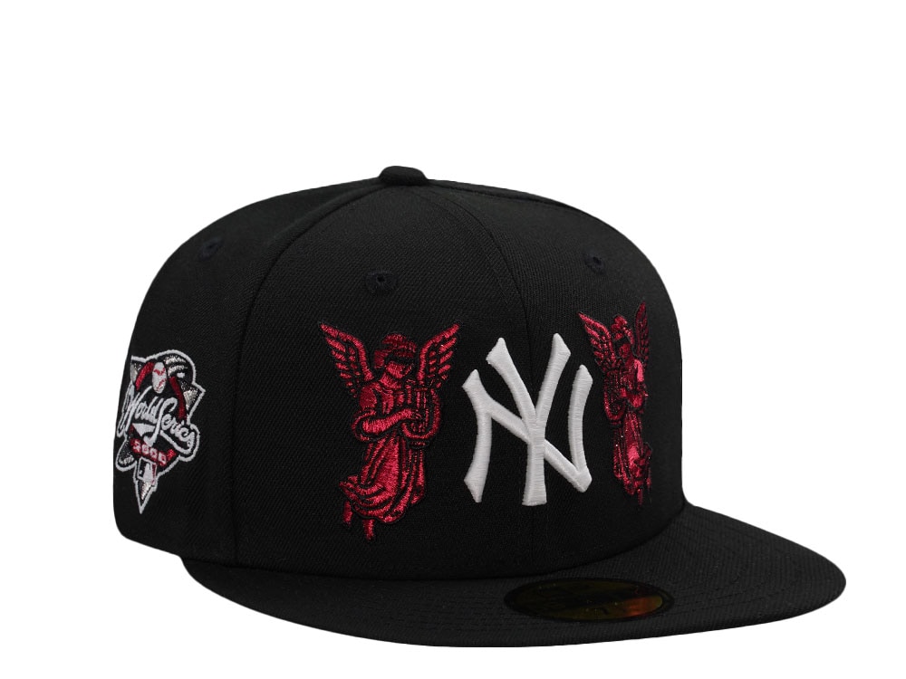 New Era New York Yankees World Series 2000 Angel Black Prime Edition 59Fifty Fitted Cap