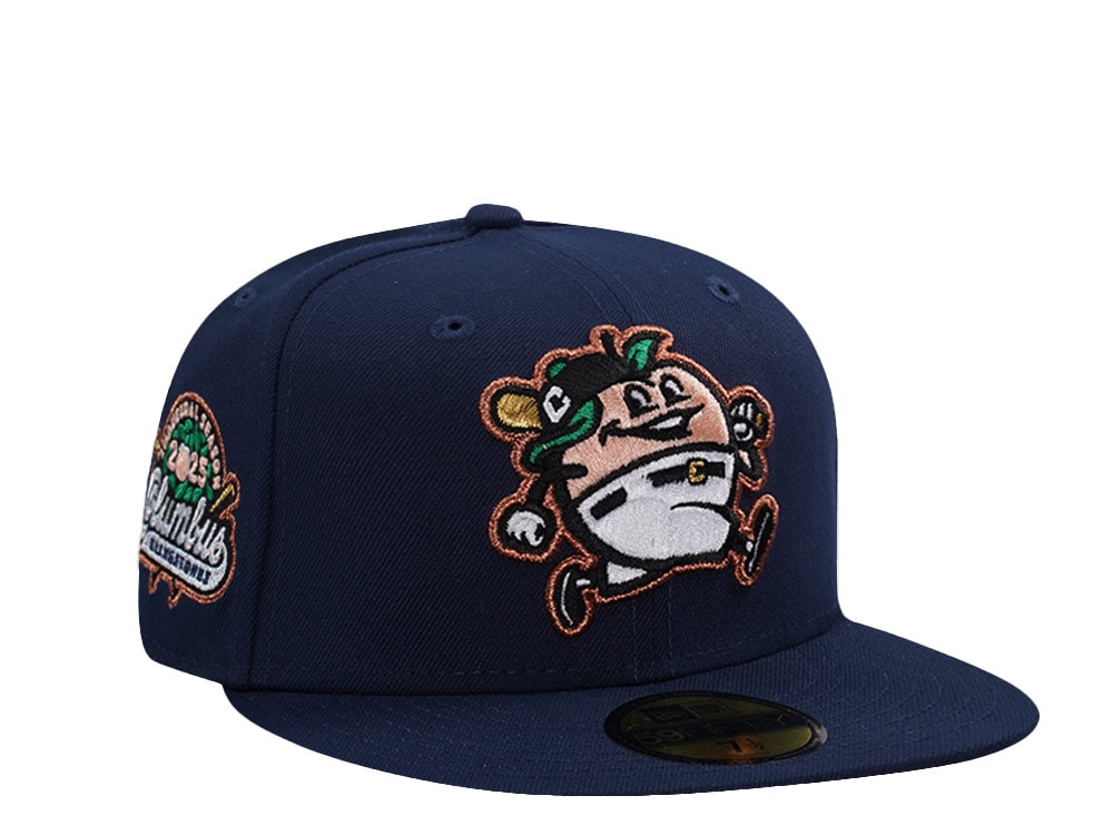 New Era Columbus Clingstones Inaugural Season 2025 Ocean Blue Prime Edition 59Fifty Fitted Cap