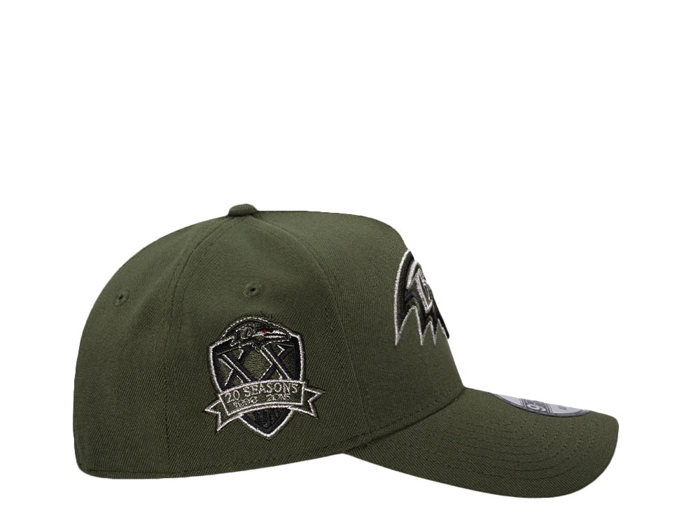 New Era Baltimore Ravens 20 Season Green Realtree Edition 9Forty A Frame Snapback Cap