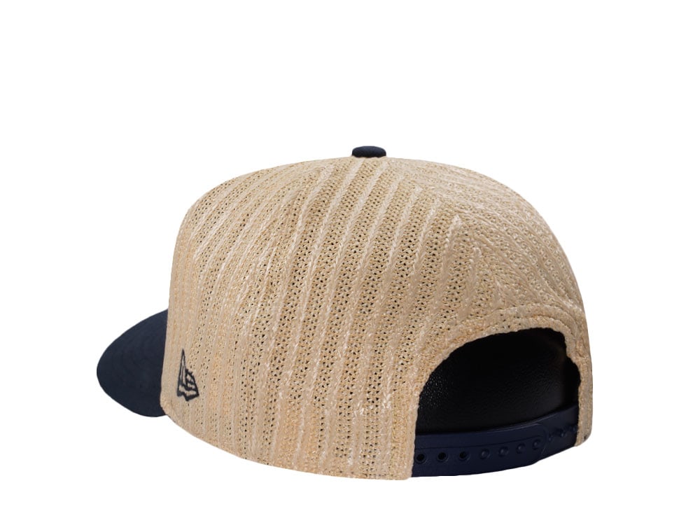 New Era Detroit Tigers Grained Navy Edition 9Fifty Trucker A Frame Snapback Cap