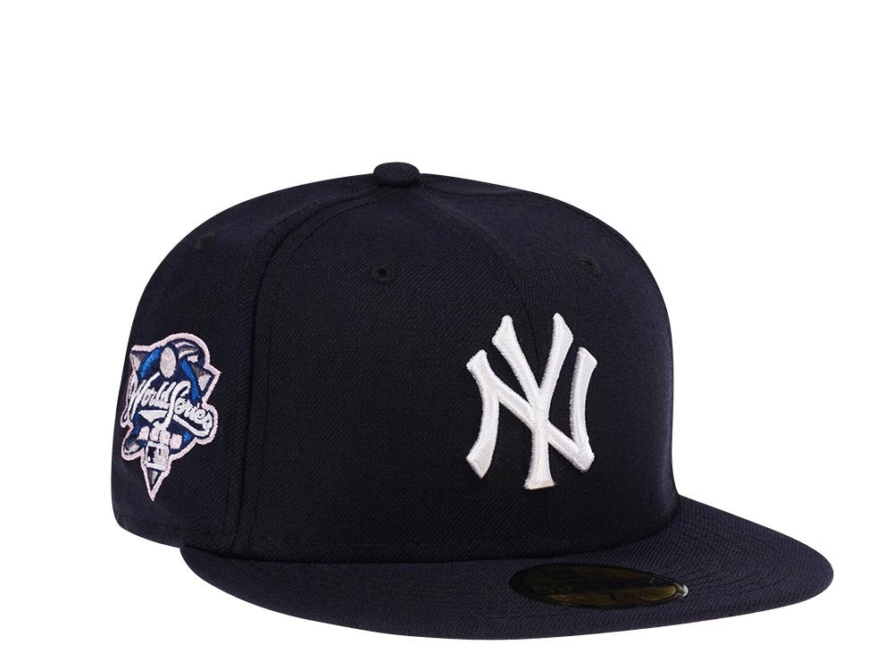 New Era New York Yankees World Series 2000 Navy Pink Edition 59Fifty Fitted Cap