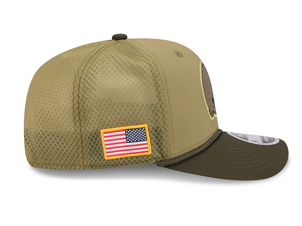 New Era Cleveland Browns Salute To Service 2025 9Seventy Snapback Cap