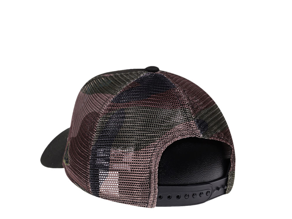 New Era New York Giants Camo 9Forty A Frame Trucker Snapback Cap