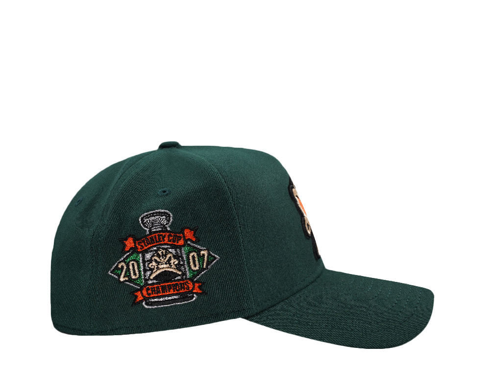 New Era Anaheim Ducks Stanley Cup 2007 Dark Green Prime Edition 9Forty A Frame Snapback Cap