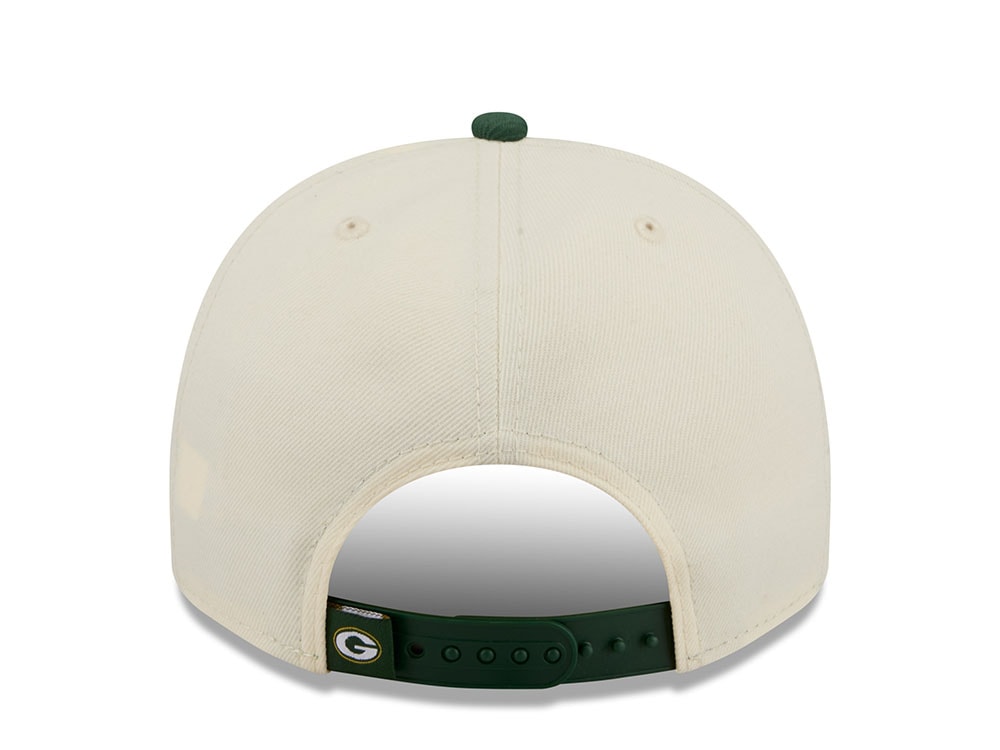 New Era Green Bay Packers Classic Logo Two Tone Edition 9Fifty A Frame Snapback Cap