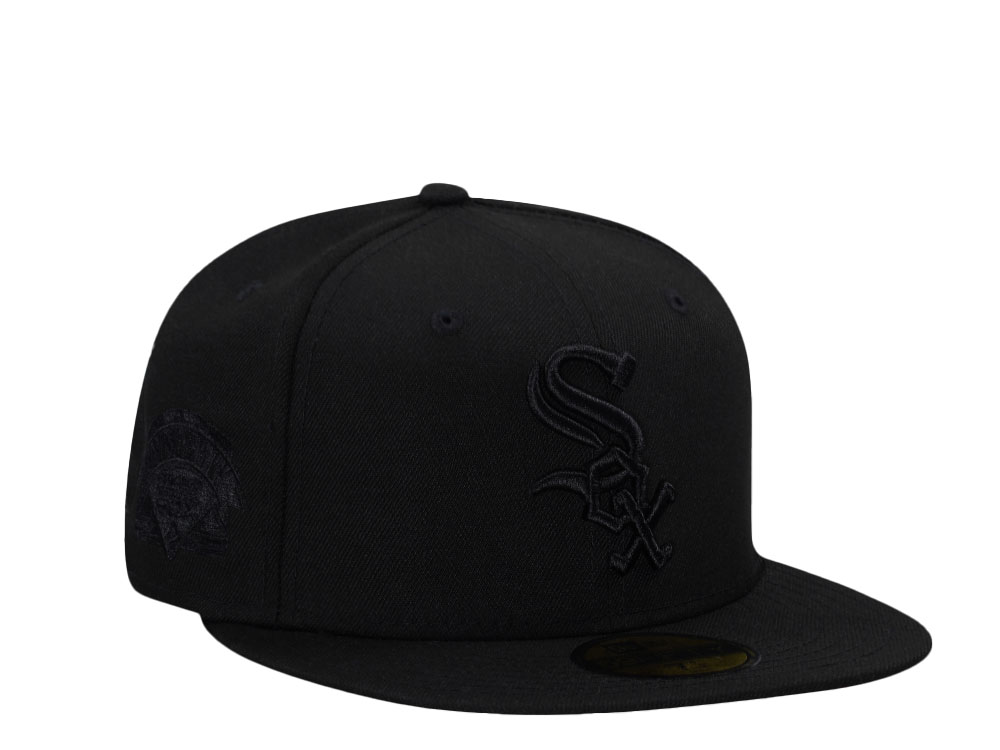 New Era Chicago White Sox Comiskey Park Blackout Pink Edition Black 59Fifty Fitted Cap