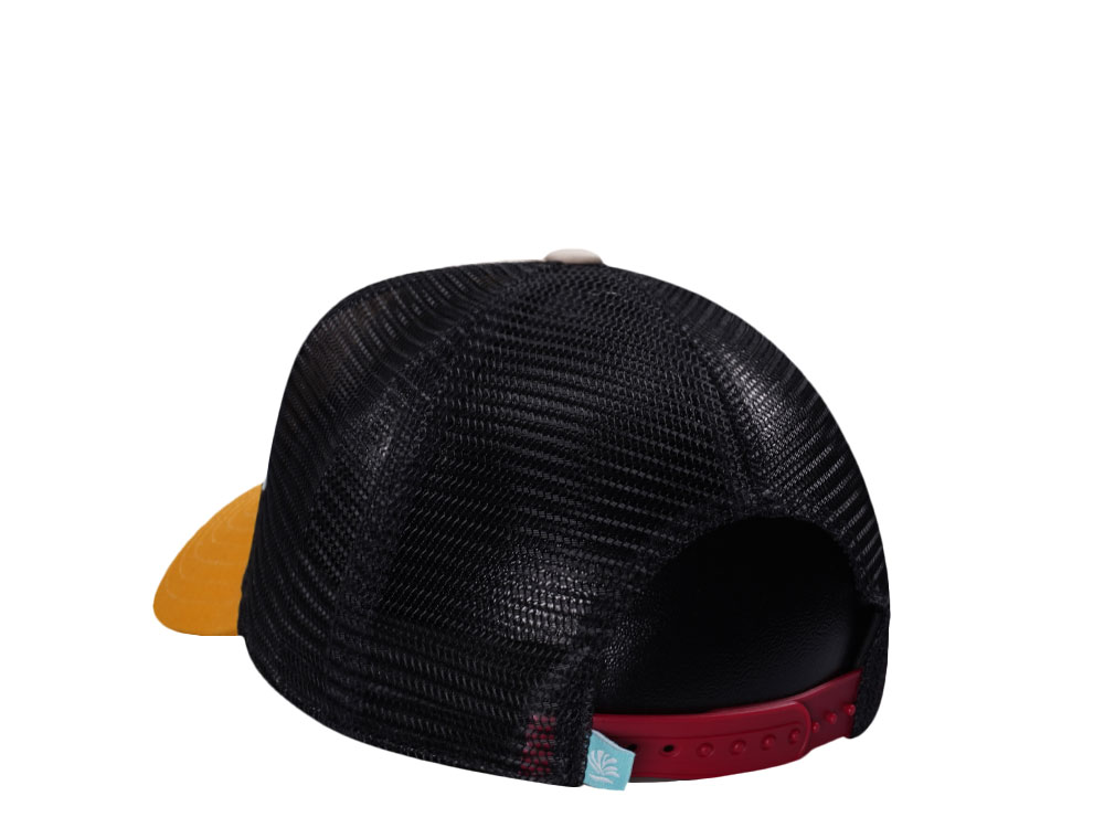 Djinns Machu Piccu Board Service Sand Black Trucker Snapback Cap