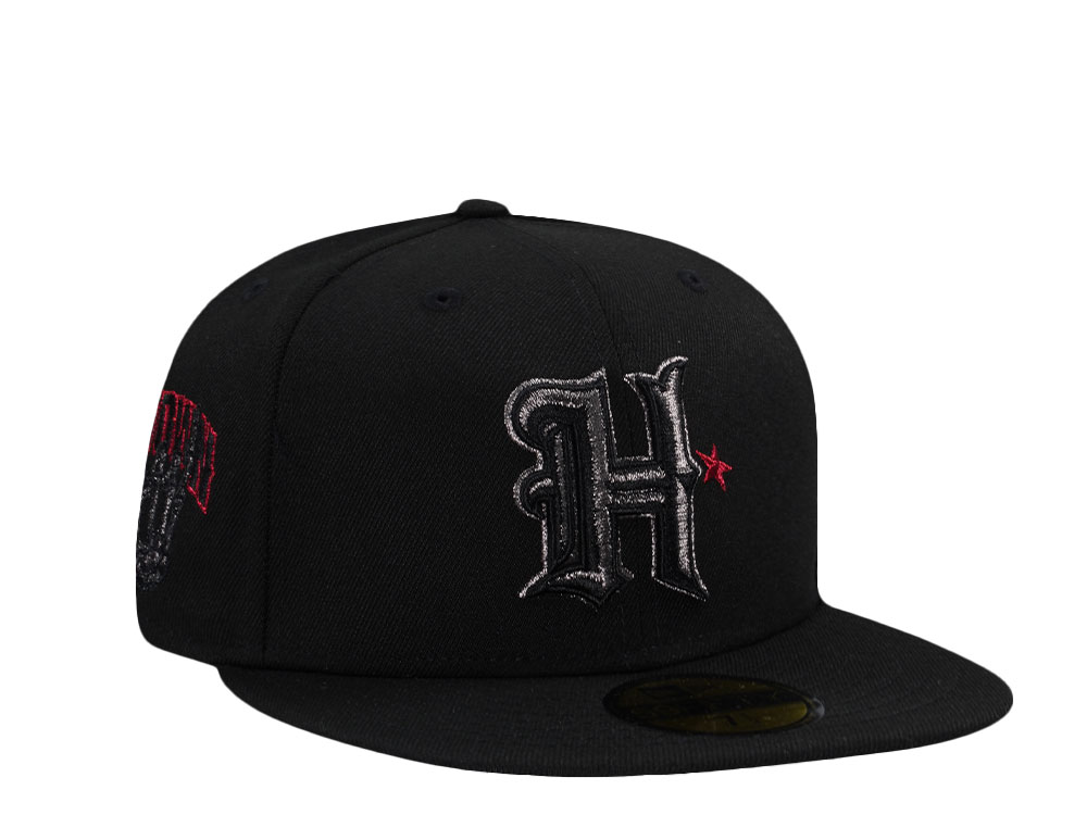 New Era Houston Texans H Town Black Prime Edition 59Fifty Fitted Cap